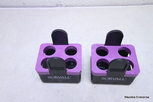 2 SORVAL CENTRIFUGE ROTOR BUCKET 00438
