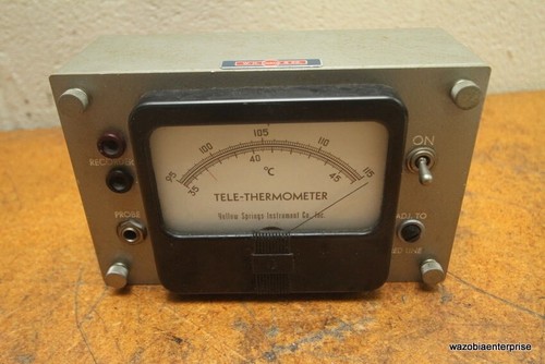 YELLOW SPRINGS TELE-THERMOMETER MODEL 43 TF 43TF