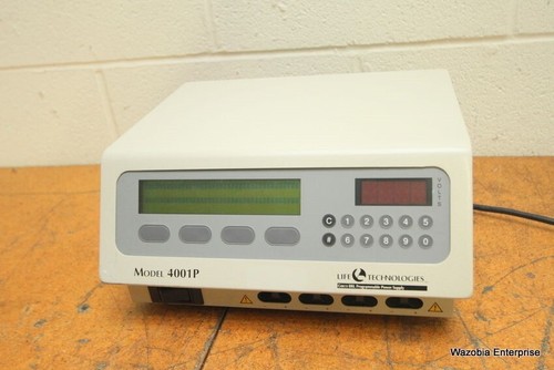 GBICO LIFE TECHNOLOGIES BRL PROGRAMMABLE POWER SUPPLY MODEL 4001P