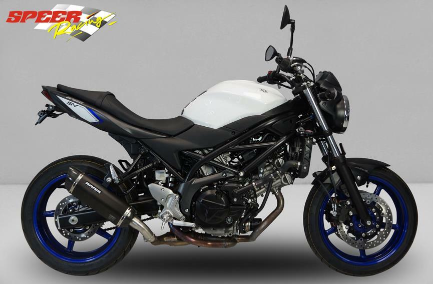 Sport Auspuff Bodis P-TEC IIN Black Suzuki SFV 650 GladiusSV 650 Bj16-19 EURO-4