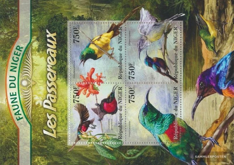 Niger 2059-2062 Feuille Miniature (ComplÃ¨Te. Edition.) Neuf Avec Gomme Originale