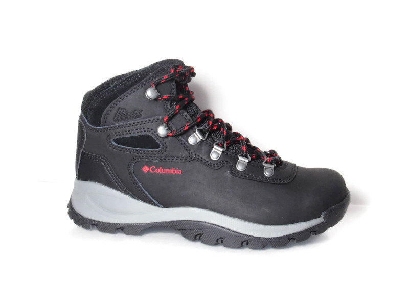

Черные кожаные непромокаемые походные ботинки Columbia Women Newton Ridge Plus (W), Черный, Newton Ridge Plus