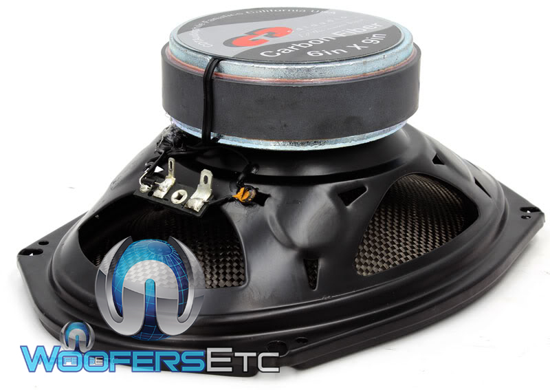 CDT Audio 6X9 Carob Fiber 2 ohm Mid/Subwoofer CL69SUB/CF.2
