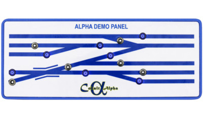 DCC Concepts ~Cobalt AlphaSwitch-D For Digital Devices ~ Blue (12 Pack) ~DCD-DSB