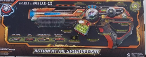 Wowwee Light Strike Assault Striker Orange brand new in box G.A.R. 023 see photo