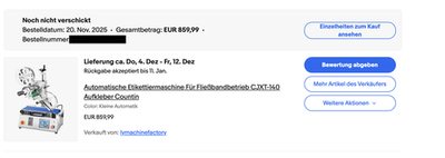 經驗證買家提供的物品圖片