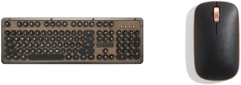 Retro Classic Bluetooth (Elwood) - Luxury Vintage Backlit Mechanical Keyboard, M