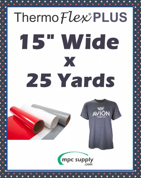 ThermoFlex Plus (Heat Transfer Vinyl, T-Shirt Vinyl) 15