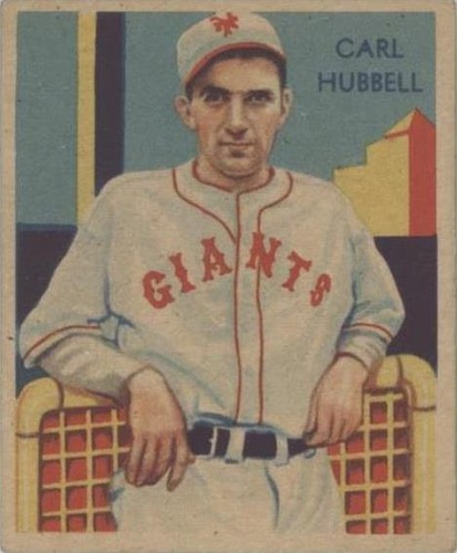 1934-36 National Chicle Diamond Stars - Carl Hubbell #39