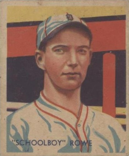 1934-36 National Chicle Diamond Stars - Schoolboy Rowe #33