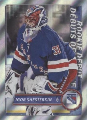 2020-21 Topps NHL Stickers - Igor Shesterkin #546