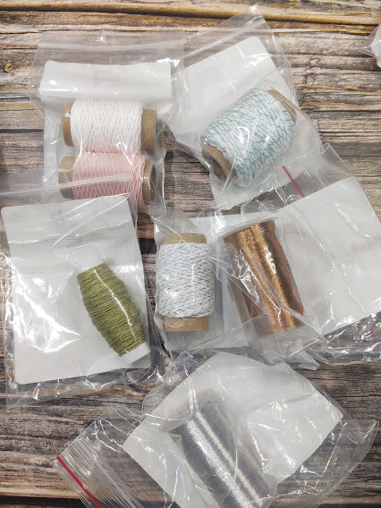 Stampin' UP! Bakers Twine/Metallic Thread/Linen Thread Various Colors 