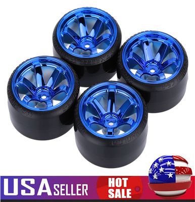 Wheels Rim 12mm Hex For Traxxas Hpi Hsp 1:10 Rc On Road Drift Car