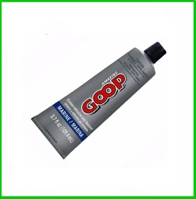 Marine Goop 3.7 oz ~ ( 1 tube )  All Purpose Amazing Marine Goop, Clear Adhesive