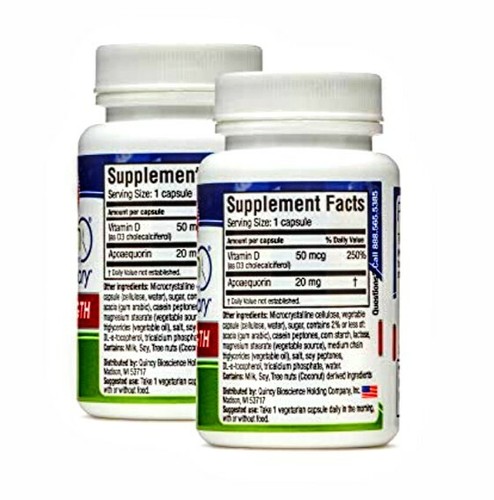 (2)-PACK 60 CAPS PREVAGEN EXTRA STRENGTH BRAIN & MEMORY SUPPLEMENT! Apoarquorin 1