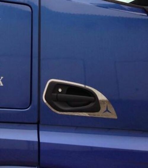 Mercedes Actros Mp4 PoignÃ©E PortiÃ¨Re Chrome Cadre Bordure 2 PiÃ¨Ce Acier 2013up