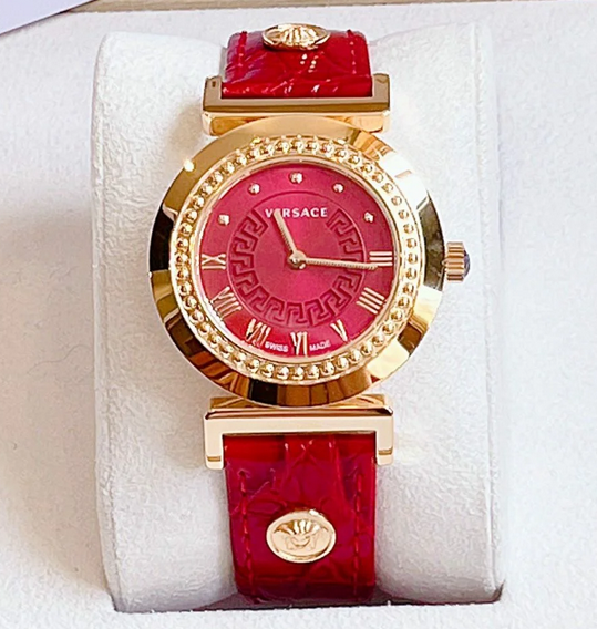 ☆VERSACE☆ Mini Vanity レディースウォッチ RED×GOLD♪ $_57.PNG?set_id=880000500F