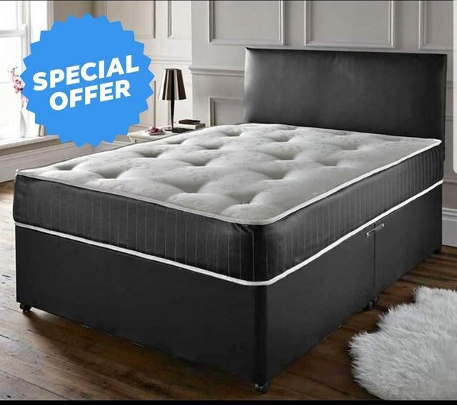 Complete divan double bed *FREE DELIVERY** in Glasgow Gumtree