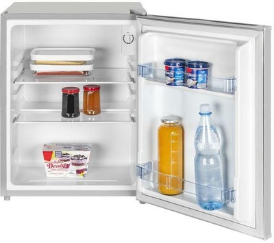 Exquisit KB 60-15 A++ Grau Standkühlschrank Mini, 58l, 47 cm breit, grau