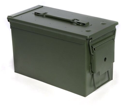 Vintage Military Metal Ammunition Box (Amm Box Cal. 50M2) | eBay Vintage Military Metal Ammunition Box (Amm Box Cal. 50M2) | eBay