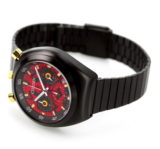 Pre-owned Citizen Star Wars Darth Maul Watch Chronograph Unisex Date Indicator An3668-55w