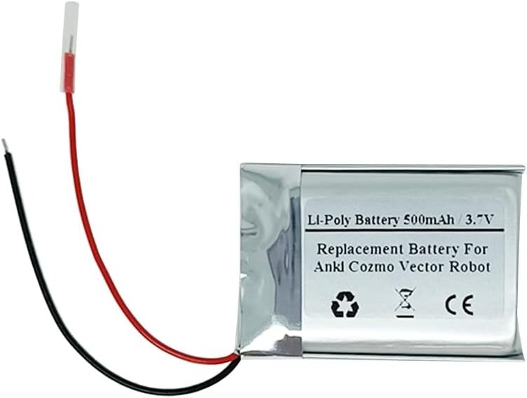500mAh 3.7V Replacement Battery for Anki Cozmo Vector Robot
