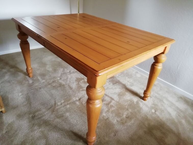 Solid Good Quality Dining Table Excellent for Christmas Lunch With The Family | in Bradwell ...
