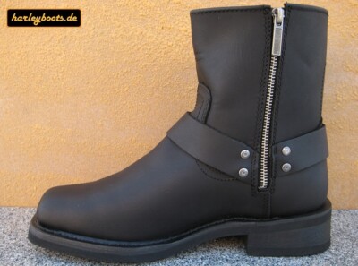 HARLEY-DAVIDSON HARLEY DAVIDSON BOOTS EL PASO SCHWARZ KULT KLASSISCHER BIKERBOOTS GR. 41 BIS 45