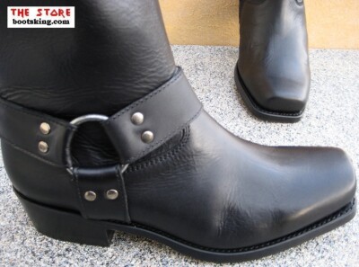 SENDRA SENDRA BOOTS 12852 BIKERBOOTS FARMER STIEFEL SCHWARZ REISSVERSCHLUSS GR. 38 BIS 46