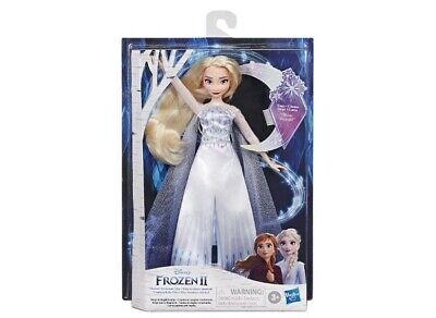 New! Disney Frozen 2 Musical Adventure Singing ELSA Doll (Snow Queen Outfit)