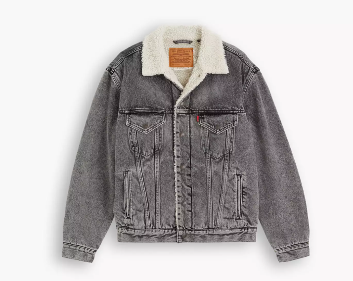 Levi's Men's Vintage Relaxed Fit Sherpa Trucker Jacket 791290022, Small