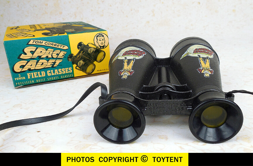 Tom Corbett Space Cadet field glasses binoculars