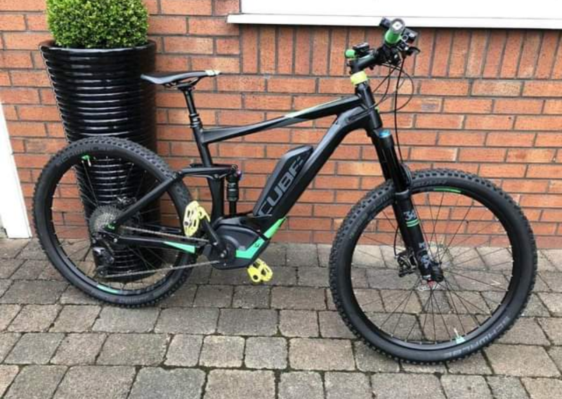 2017 Cube Full Suspension Electric bike in Hereford, Herefordshire