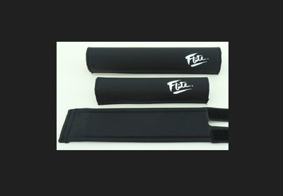 FLITE BMX PADS,Oldschool GT BMX SE BLACK 3PCS 80'S LOGO NEW