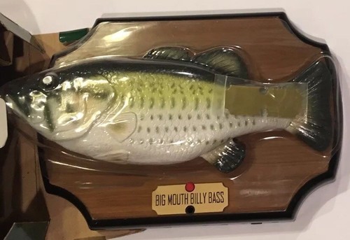 Big Mouth Billy Bass New 1999 Gemmy Singing Fish Take Me To The River Be Happy
