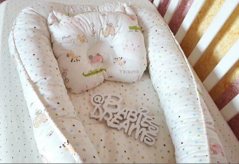 Baby Nest Nursery Bedding Bedside Sleeper Lounger Travel Bed Unisex Cot Pillow