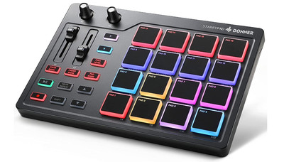Donner STARRYPAD MIDI Drum Machine Beat Maker with 16 Pads From Japan