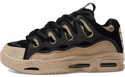 Osiris D3 2001 Black Black Tan Mens Skate Trainers Shoes