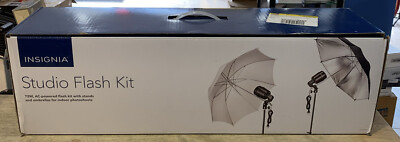 Insignia - AC Master/Slave Flash Kit- Studio Photography Light Kit