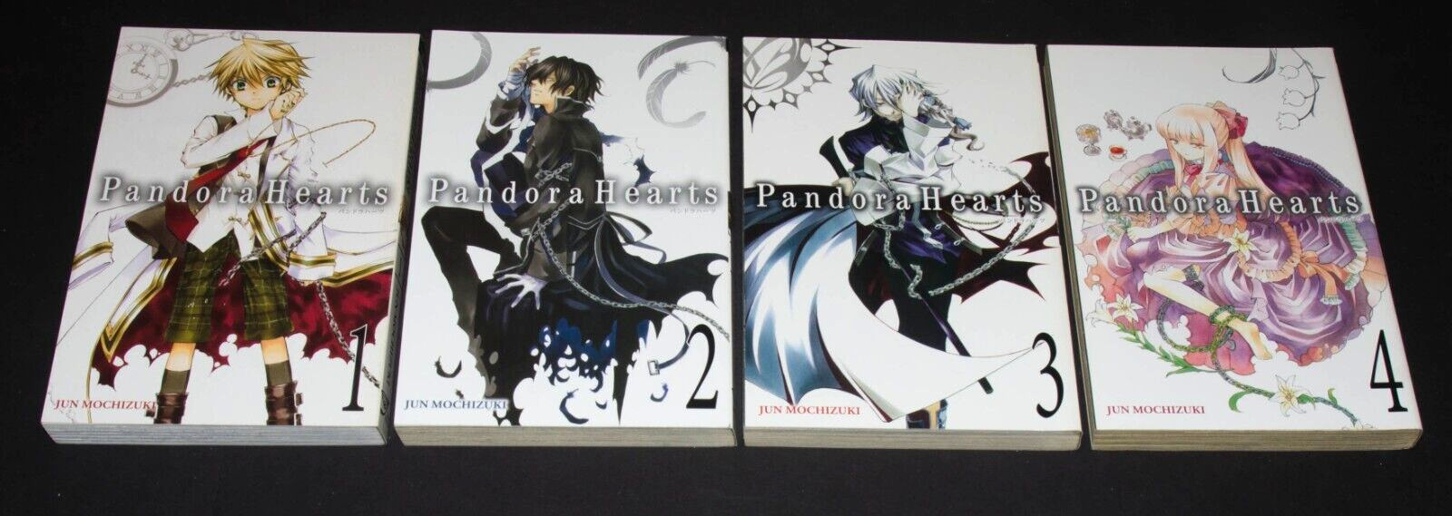 Pandora Hearts Manga Vol 1-4 English | Jun Mochizuki | First Pandora Hearts Manga Vol 1-4 English | Jun Mochizuki | First