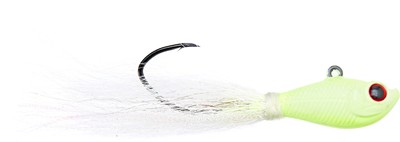 Eagle Claw TKBJ1G-5/0 Trokar Pro-V Bend Bucktail Jig 1 oz 5/0 Hook