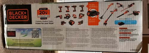 Black and decker battery powered leaf blower LSW321