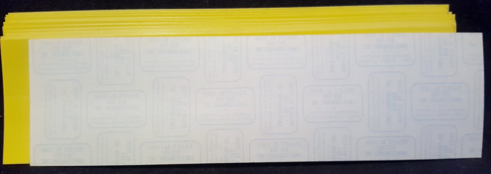 36 Emed Vinyl Labels I.D. Pipe Content Safety Signage 