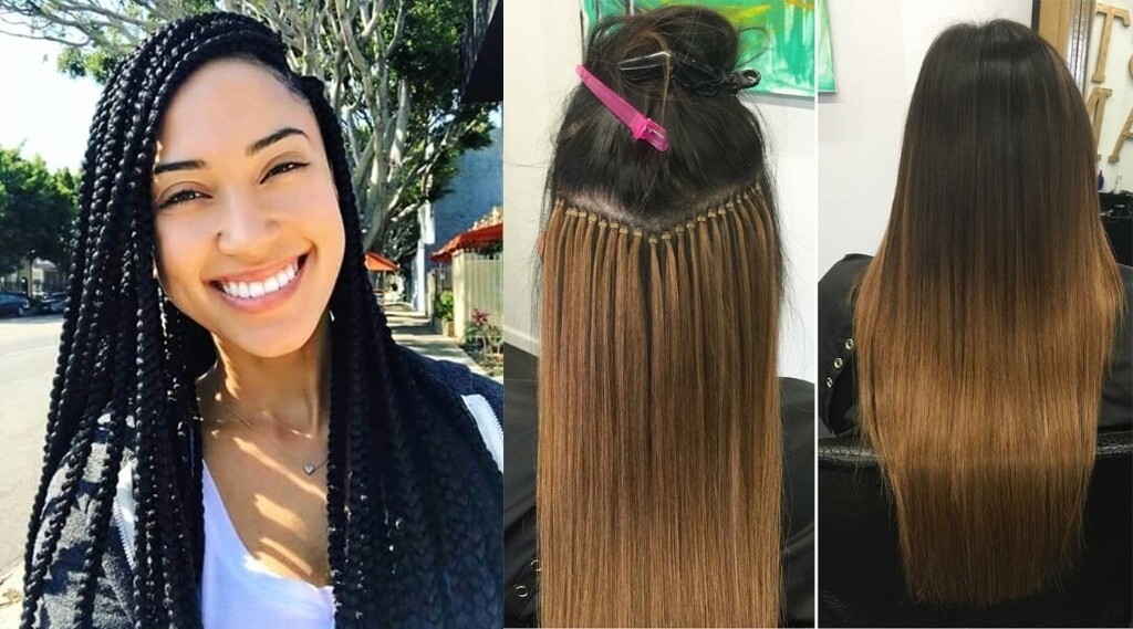 Braids Extensions Wig For European Afro Carib Mixed Race