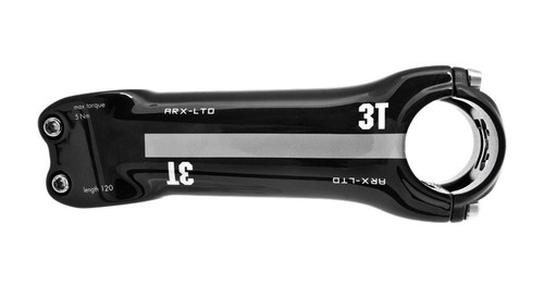 3T ARX LTD ステム 100mm 6° 3T ARX LTD 100mm ±6 Degree Carbon Road Stem + Mount 131g 1 1