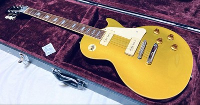 美品 98年製Epiphone Les Paul ‘56GoldTop B'z 98 Epiphone Les Paul 56Goldtop B'Z Safe delivery from Japan
