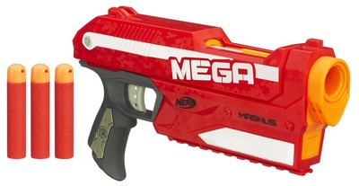 Nerf N-Strike Elite Pistola Mega Magnus Lanzadardos Hasbro A4887