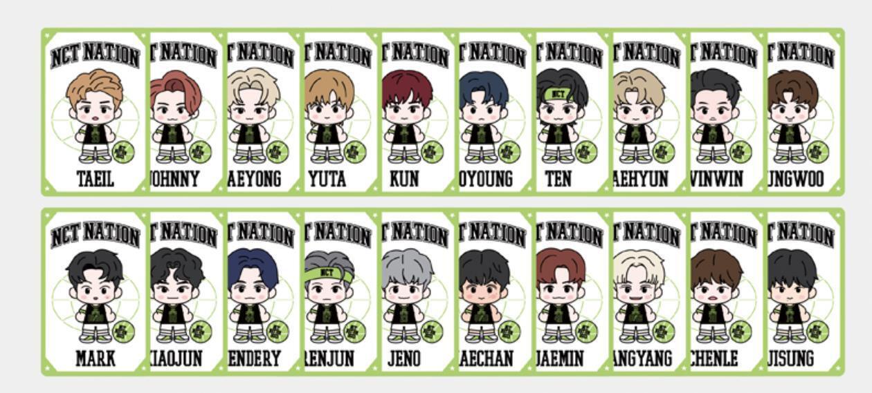 NCT 2023 CONCERT NCT NATION : To The World MD PHOTOCARD NCT 2023 CONCERT NCT NATION : To The World MD PHOTOCARD