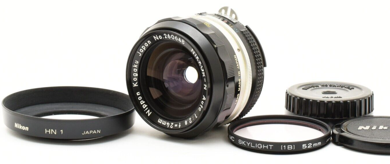 Nikon Nikomat/NIKKOR AUTO 1:2.8 24ｍｍ　良品 Amazon.com : Nikon AF FX NIKKOR 24mm f/2.8D Fixed Zoom Lens