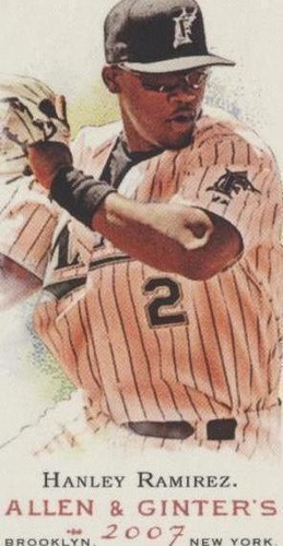 2007 Topps Allen & Ginter's - Hanley Ramirez #95